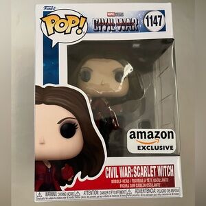 Funko Scarlet Witch Pop! Vinyl Figure - Red & Brown